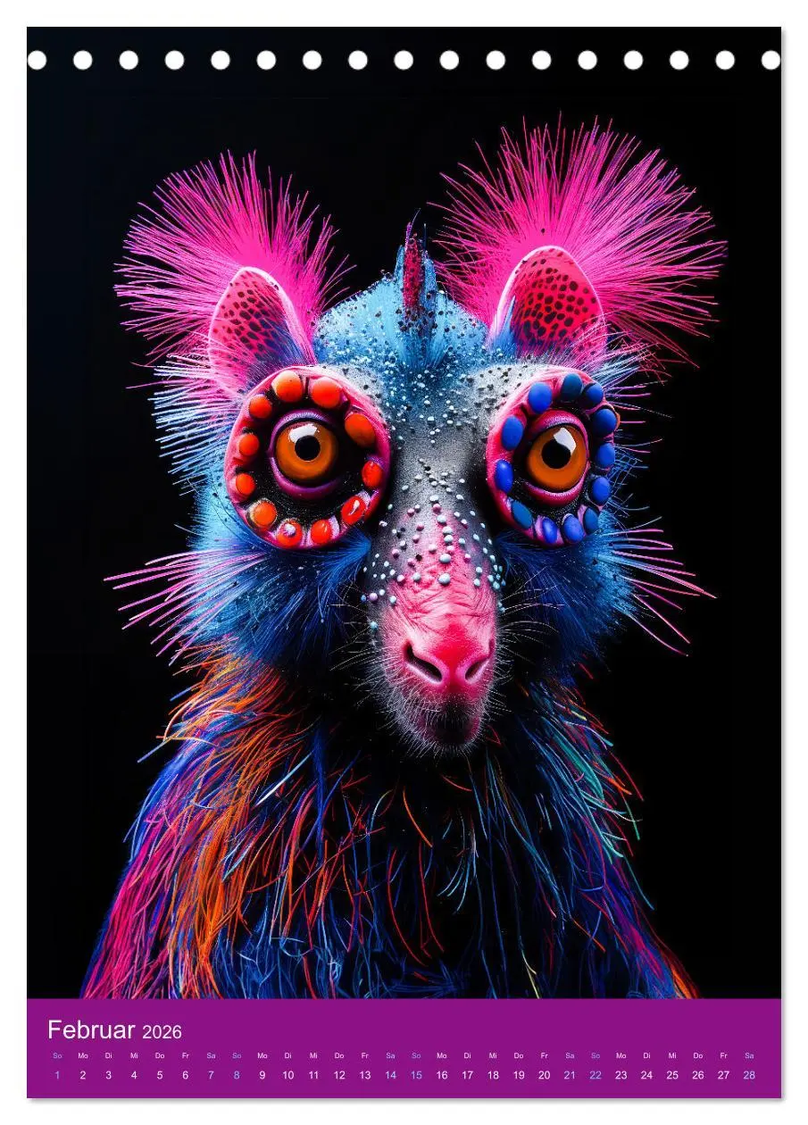 Bild: 9783516280180 | Neon-Evolution - Fluoreszierende Fantasietiere der KI-Welt...