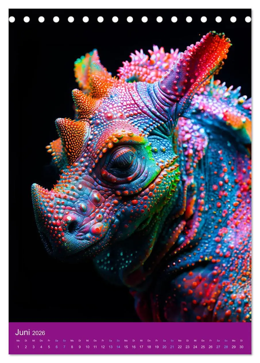 Bild: 9783516280180 | Neon-Evolution - Fluoreszierende Fantasietiere der KI-Welt...