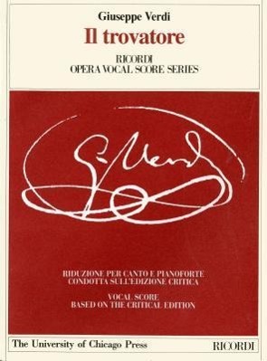 Cover: 9788875920180 | Il trovatore | Giuseppe Verdi | Taschenbuch | Klavierauszug | Spanisch