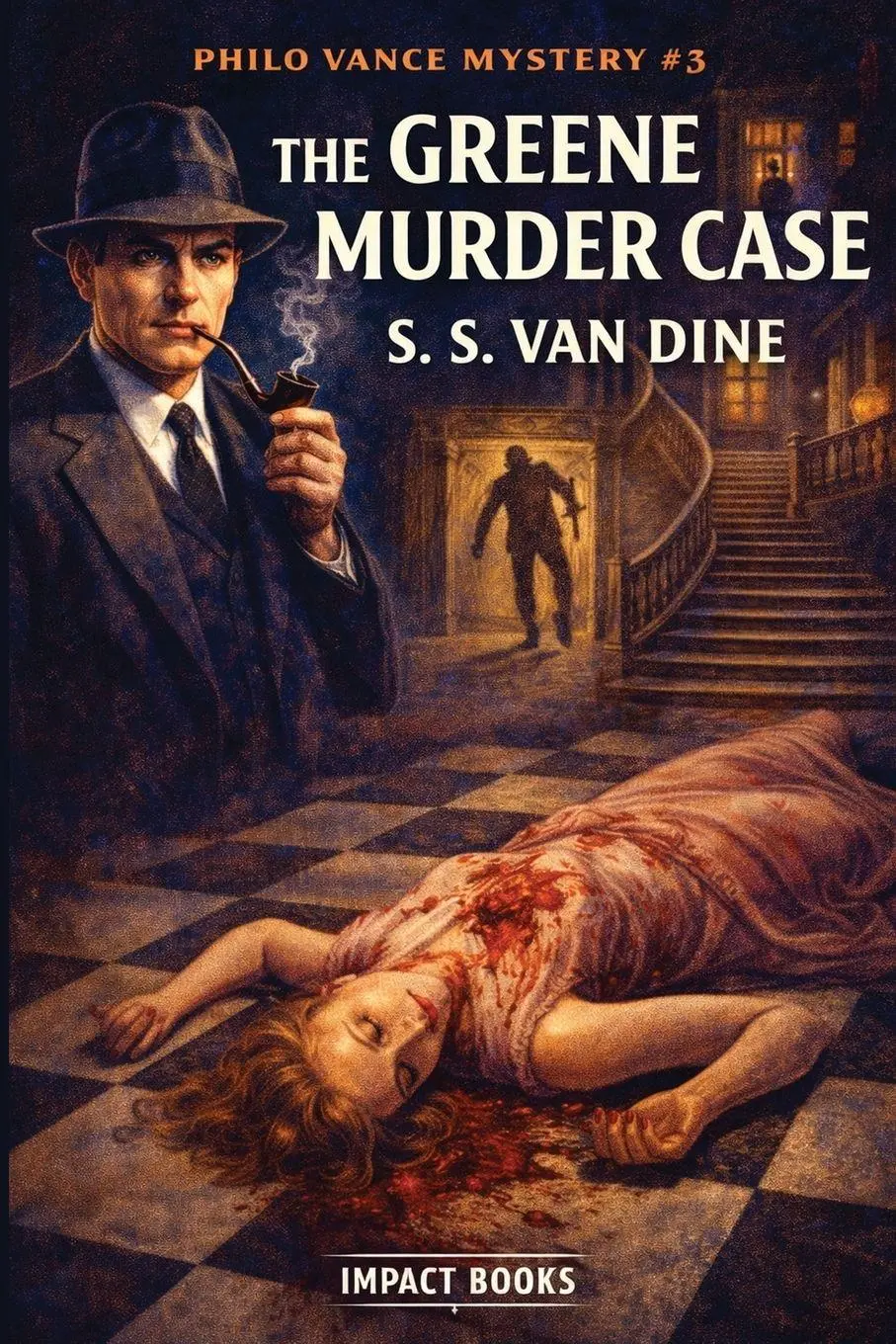 Cover: 9798903000180 | The Greene Murder Case | An Impact Book | S. S. Van Dine | Taschenbuch
