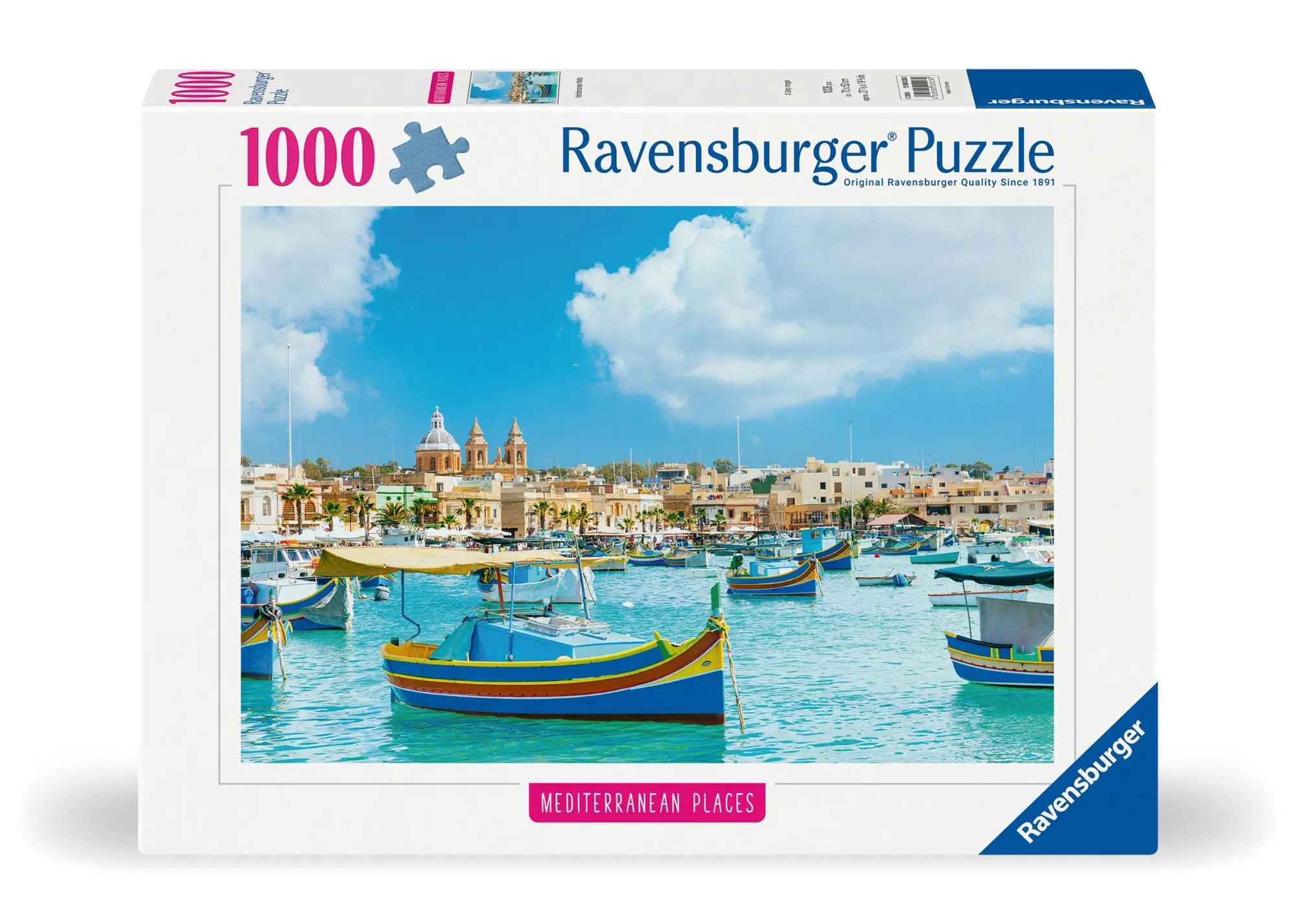 Cover: 4005555000280 | Erwachsenenpuzzle 1000 Teile - Mediterranes Malta | Spiel | 12000028