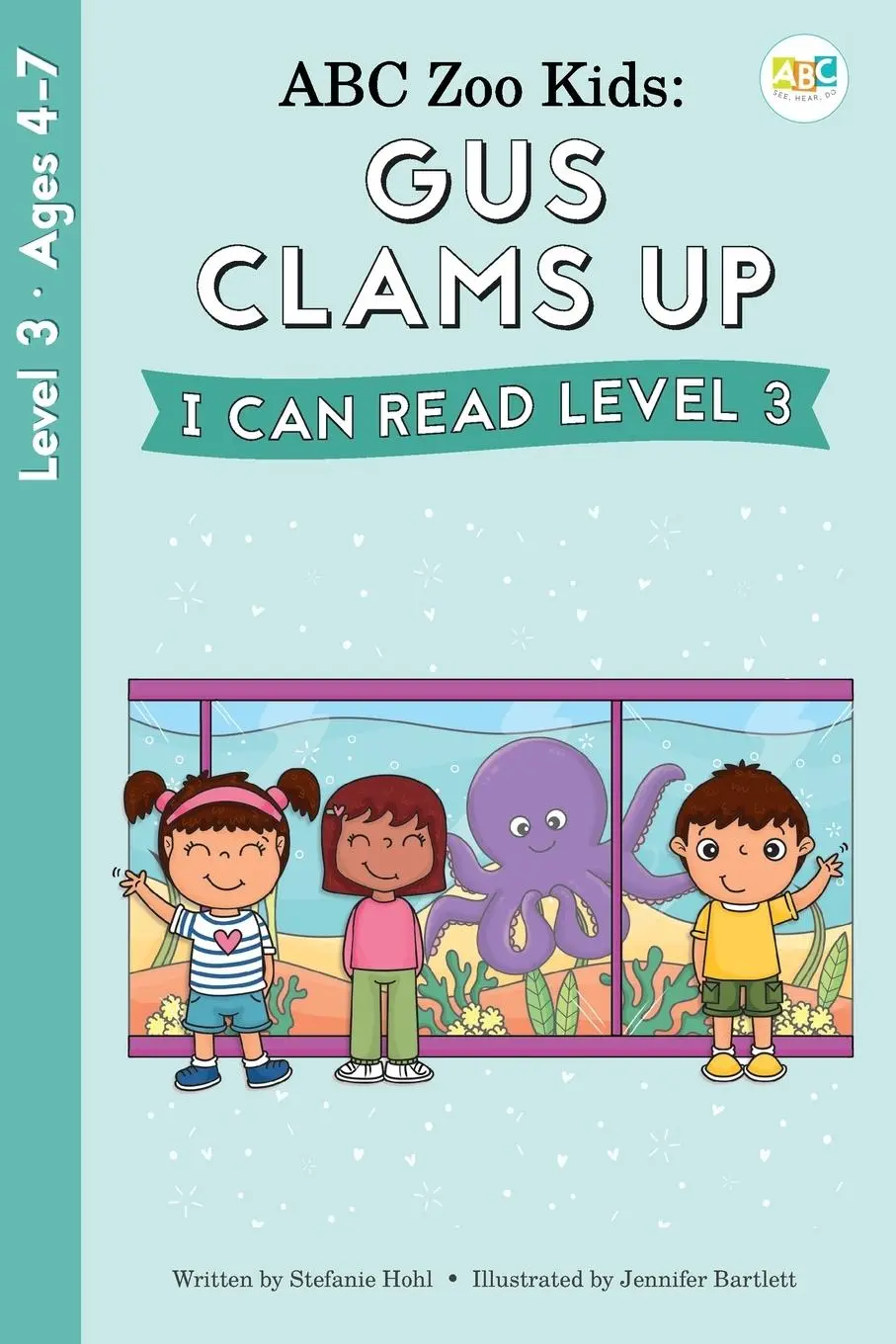 Cover: 9781638240280 | ABC Zoo Kids | Gus Clams Up I Can Read Level 3 | Stefanie Hohl | Buch