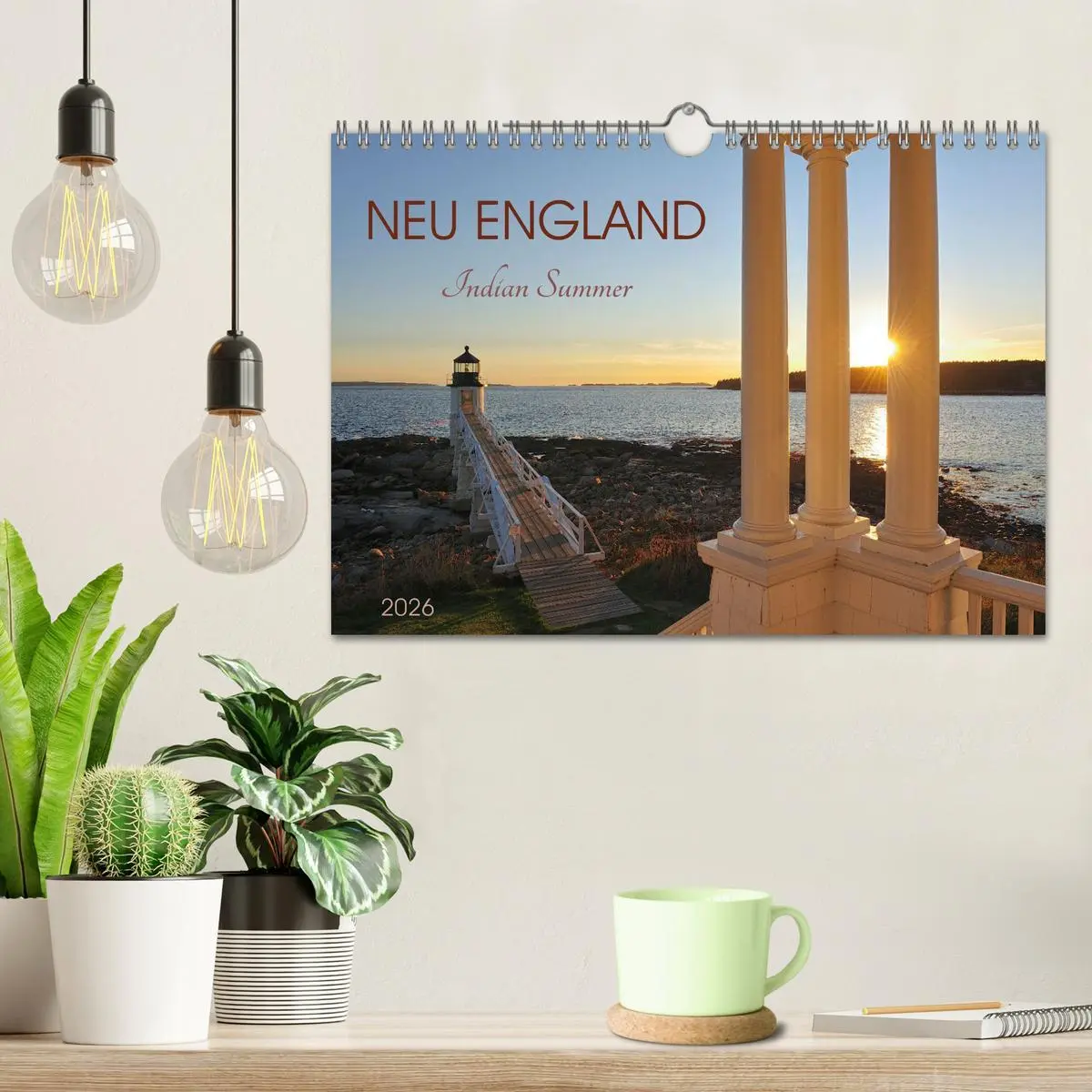 Bild: 9783457320280 | Neu England, Indian Summer (Wandkalender 2026 DIN A4 quer),...