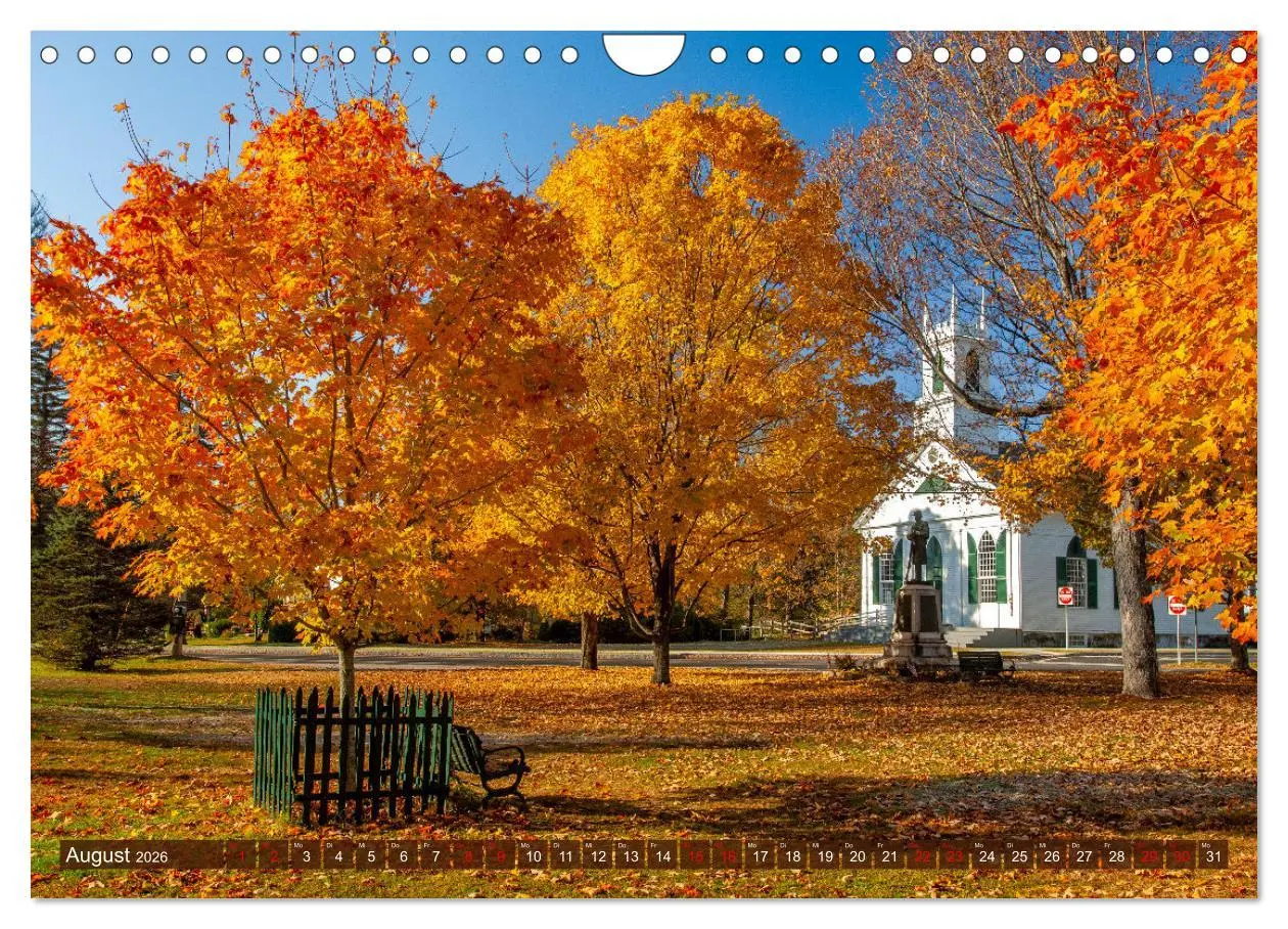 Bild: 9783457320280 | Neu England, Indian Summer (Wandkalender 2026 DIN A4 quer),...