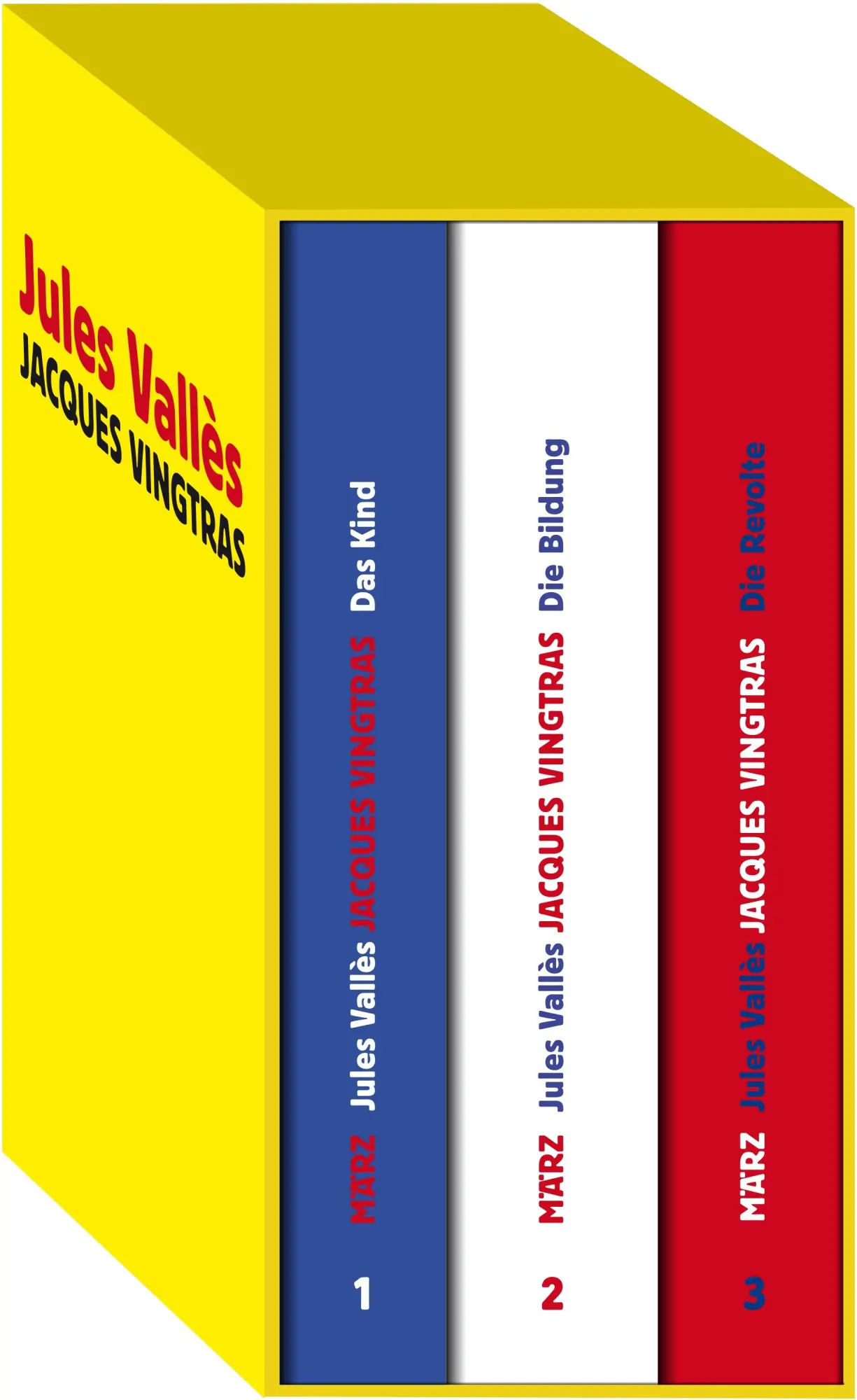 Cover: 9783755000280 | Jacques Vingtras im Schuber | Das Kind, Die Bildung, Die Revolte