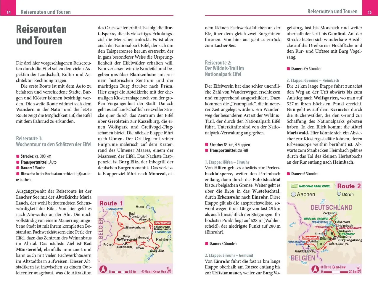 Bild: 9783831780280 | Reise Know-How Reiseführer Eifel mit Ostbelgien | Hans Otzen (u. a.)