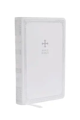 Cover: 9780785230380 | Nrsv, Catholic Bible, Gift Edition, Leathersoft, White, Comfort Print