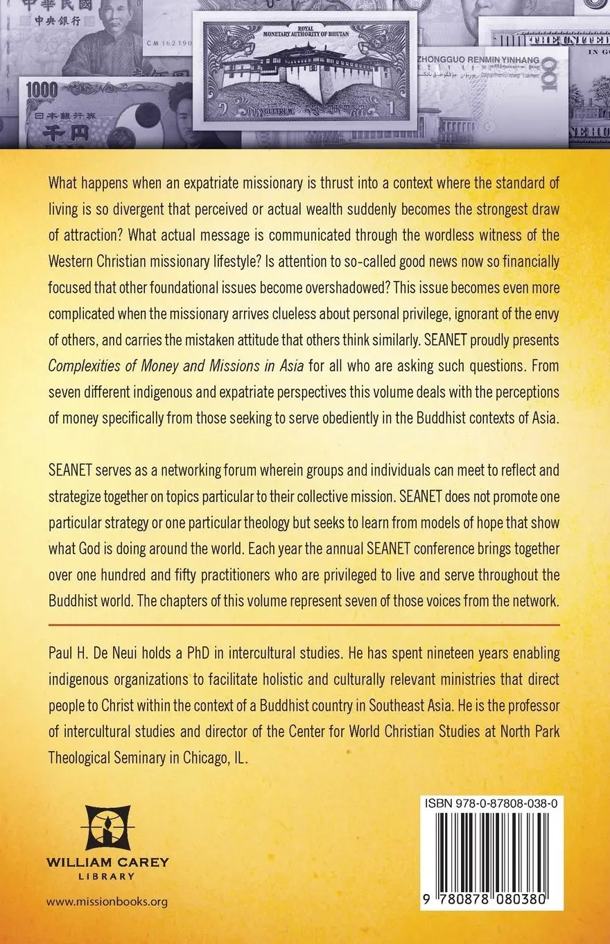 Rückseite: 9780878080380 | Complexities of Money and Missions in Asia | Paul H. De Neui | Buch