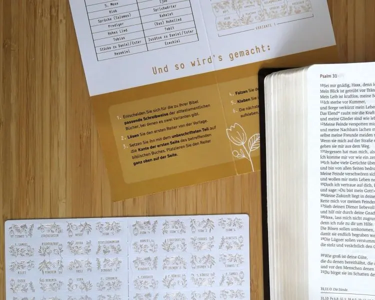 Bild: 9783417020380 | Bibel-Griffregister mit Folienprägung | Sonstige Handelsware | Deutsch