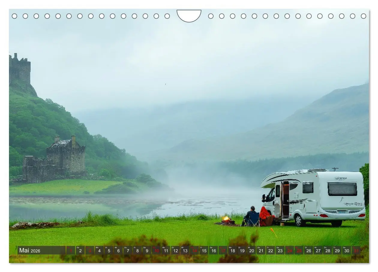 Bild: 9783457310380 | Abenteuer Wildcamping - Mit dem Camper um die Welt (Wandkalender...