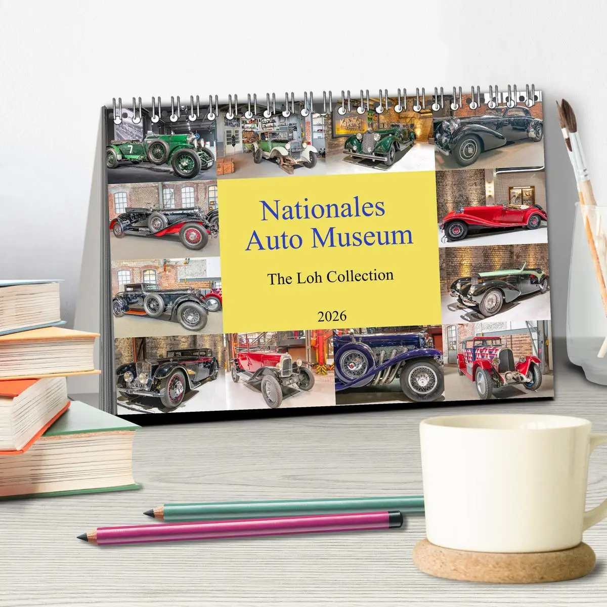Bild: 9783457480380 | Nationales Auto Museum, The Loh Collection (Tischkalender 2026 DIN...