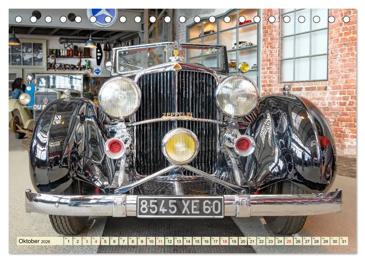 Bild: 9783457480380 | Nationales Auto Museum, The Loh Collection (Tischkalender 2026 DIN...