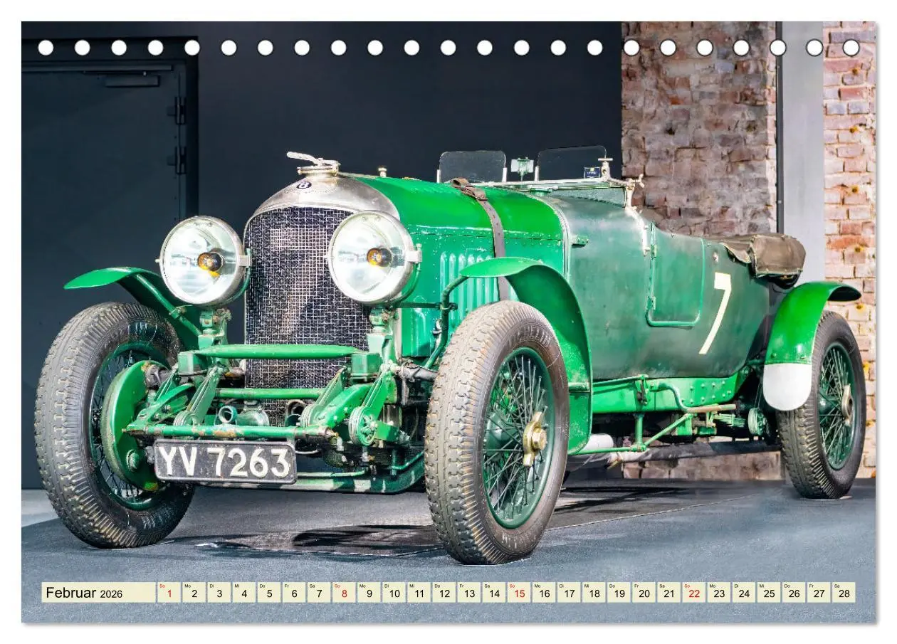 Bild: 9783457480380 | Nationales Auto Museum, The Loh Collection (Tischkalender 2026 DIN...