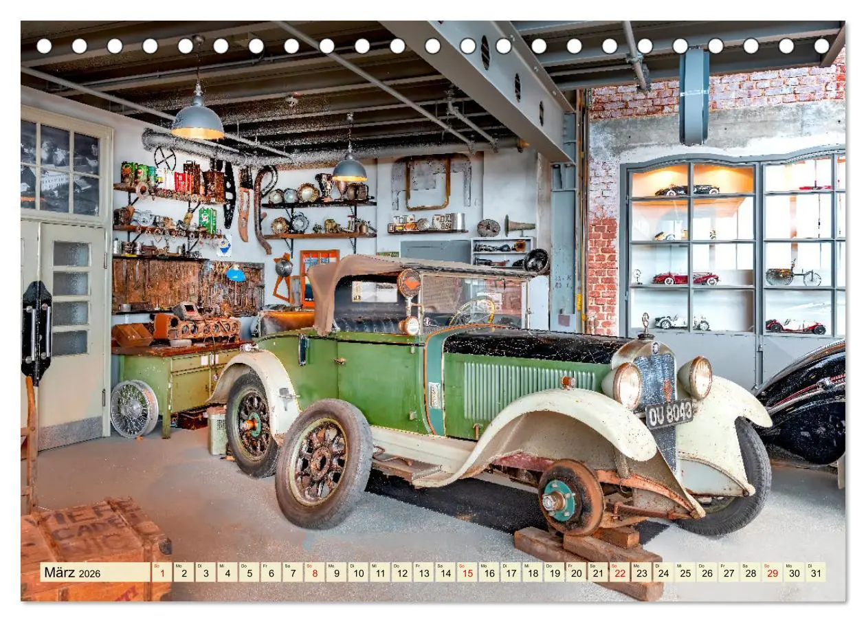 Bild: 9783457480380 | Nationales Auto Museum, The Loh Collection (Tischkalender 2026 DIN...