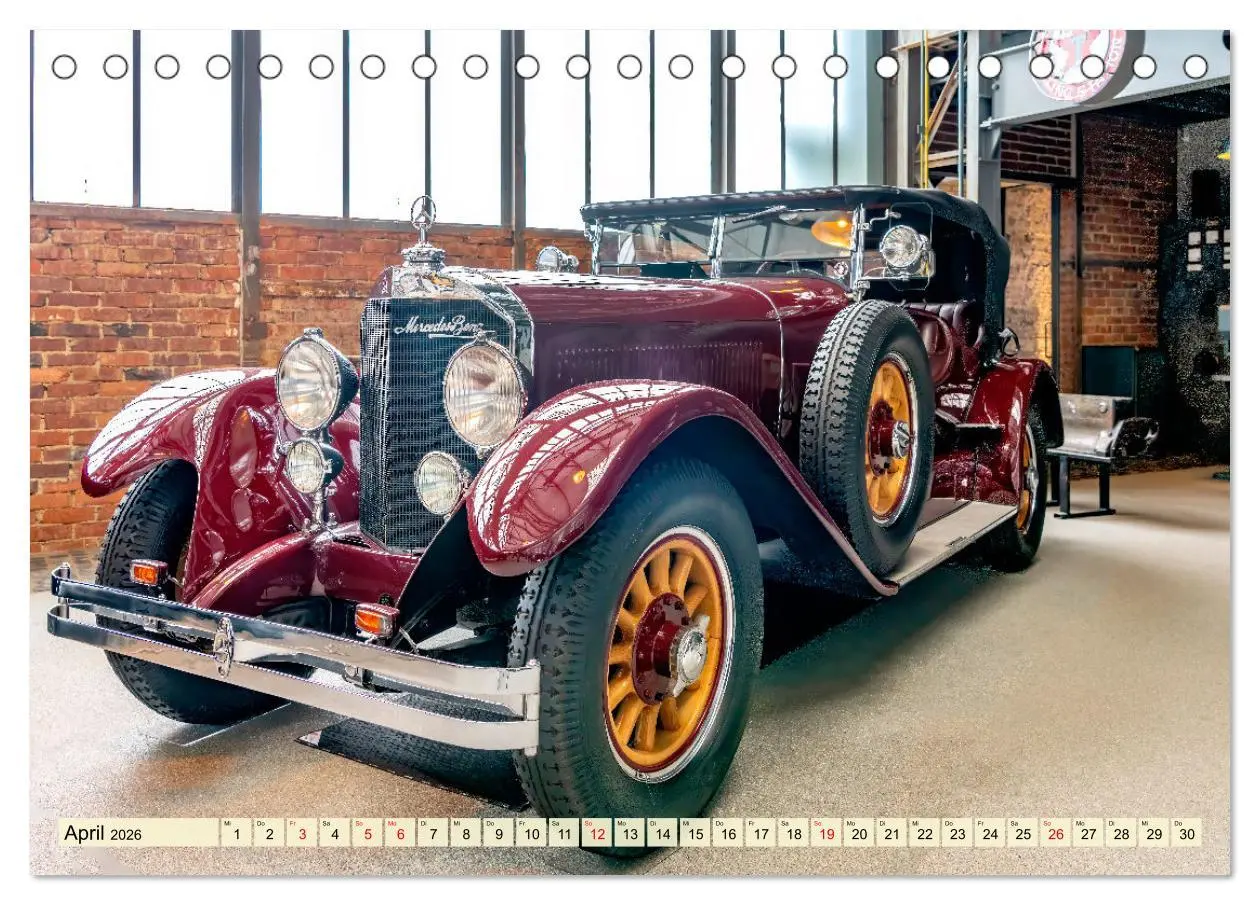Bild: 9783457480380 | Nationales Auto Museum, The Loh Collection (Tischkalender 2026 DIN...