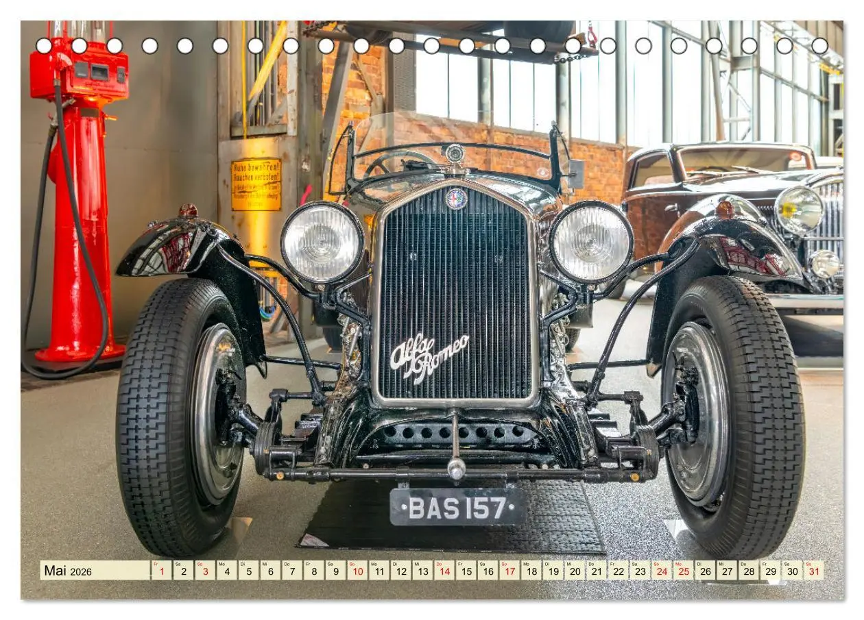 Bild: 9783457480380 | Nationales Auto Museum, The Loh Collection (Tischkalender 2026 DIN...