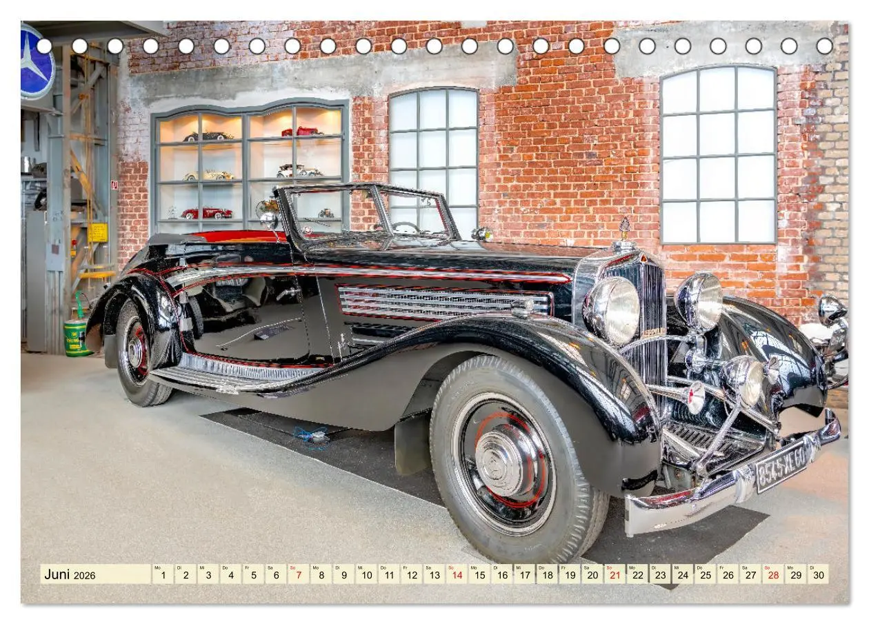 Bild: 9783457480380 | Nationales Auto Museum, The Loh Collection (Tischkalender 2026 DIN...