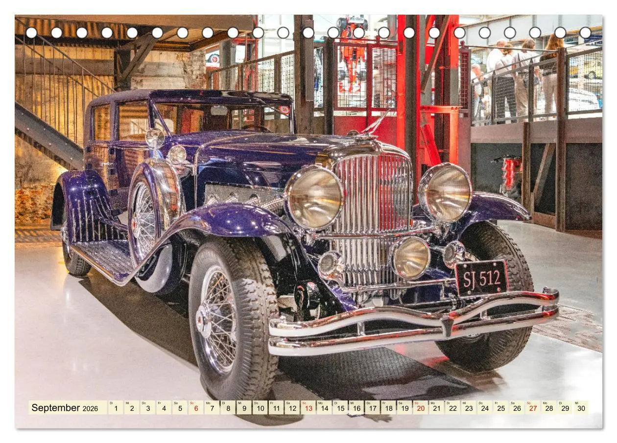 Bild: 9783457480380 | Nationales Auto Museum, The Loh Collection (Tischkalender 2026 DIN...