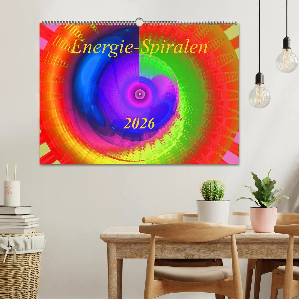 Bild: 9783516190380 | Energie-Spiralen 2026 (Wandkalender 2026 DIN A2 quer), CALVENDO...