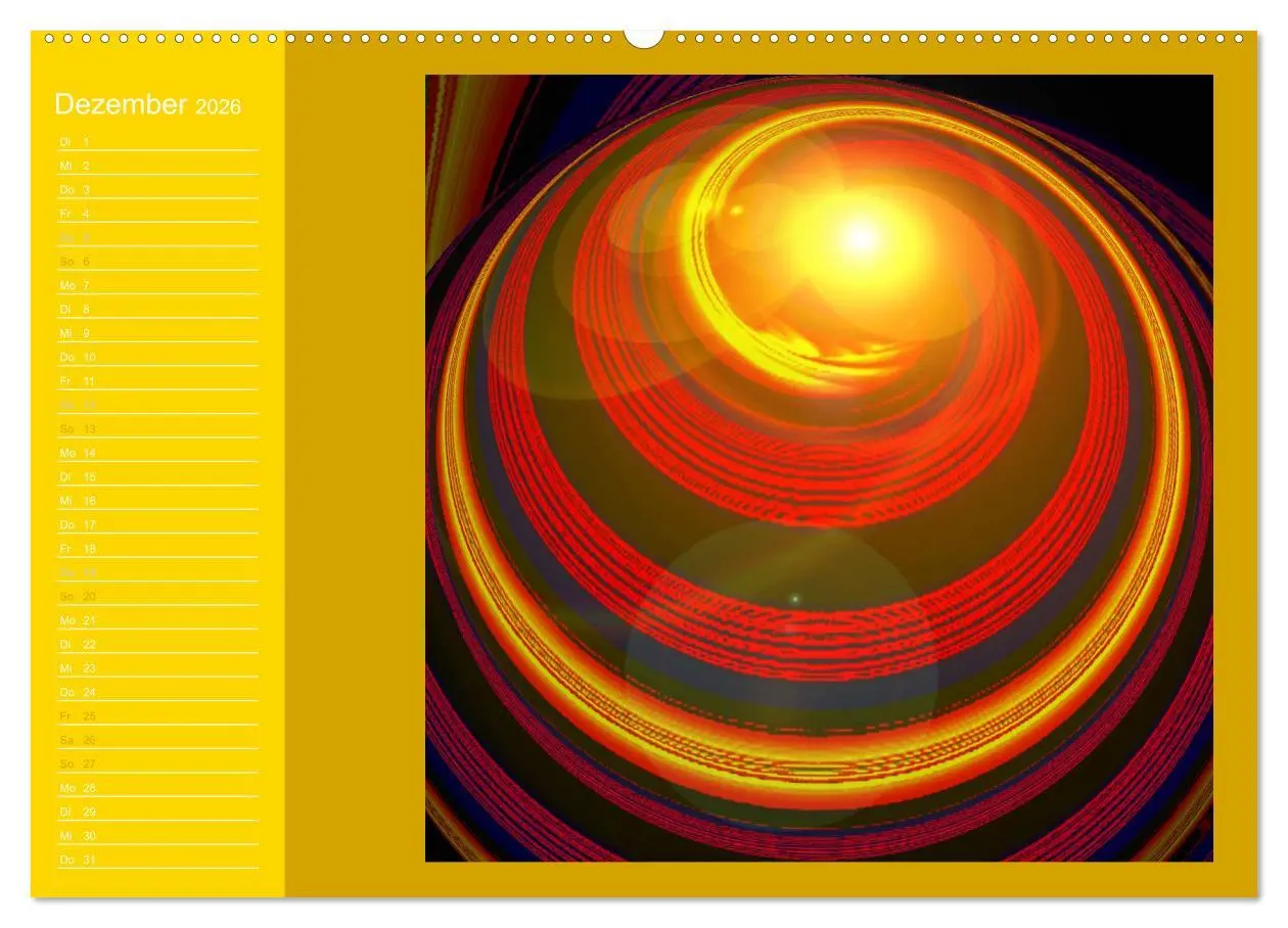 Bild: 9783516190380 | Energie-Spiralen 2026 (Wandkalender 2026 DIN A2 quer), CALVENDO...