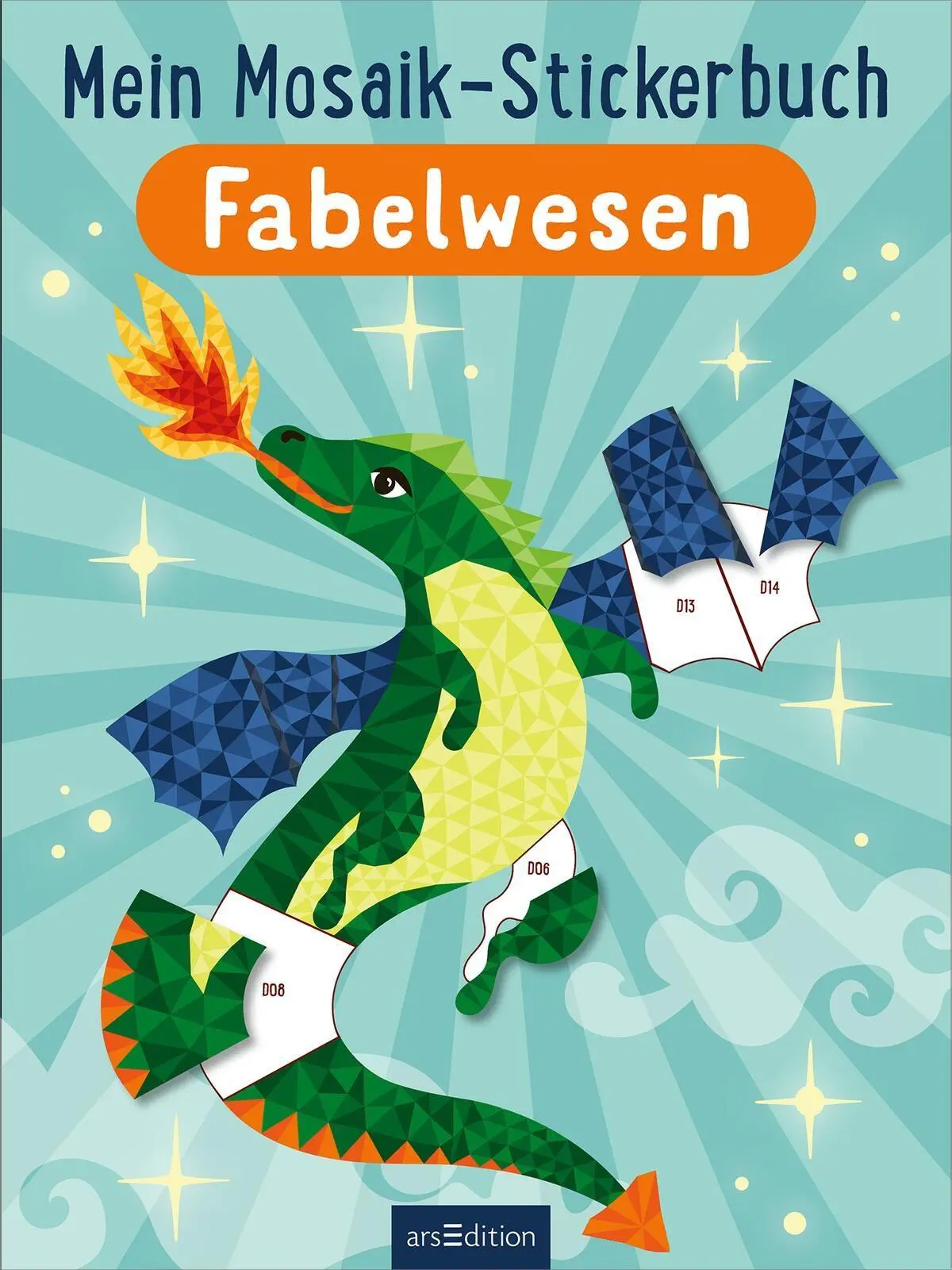 Bild: 9783845870380 | Mein Mosaik-Stickerbuch - Fabelwesen | Izabella Markiewicz | Buch