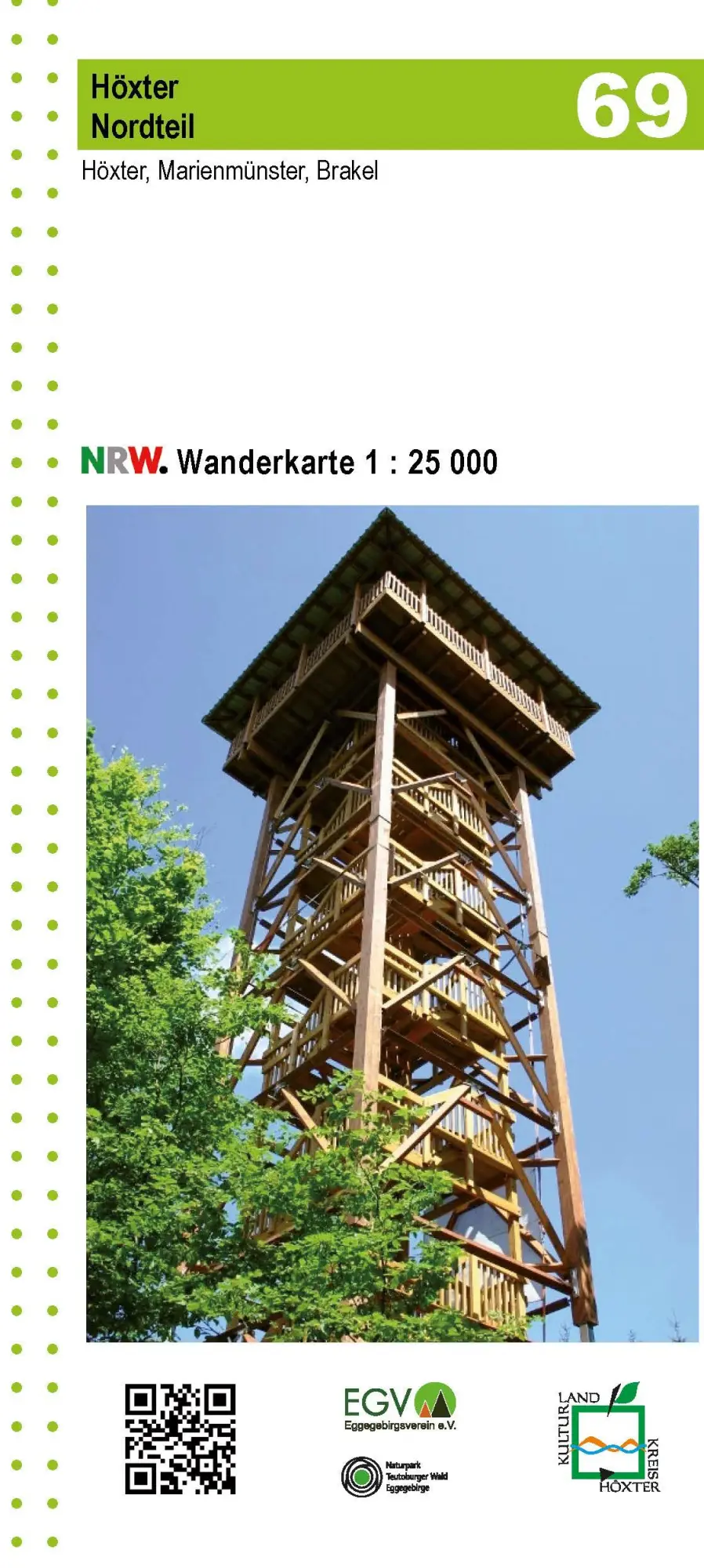 Cover: 9783959650380 | Höxter Nordteil Blatt 69 NRW Wanderkarte | 1:25.000 | NRW | Geo Map