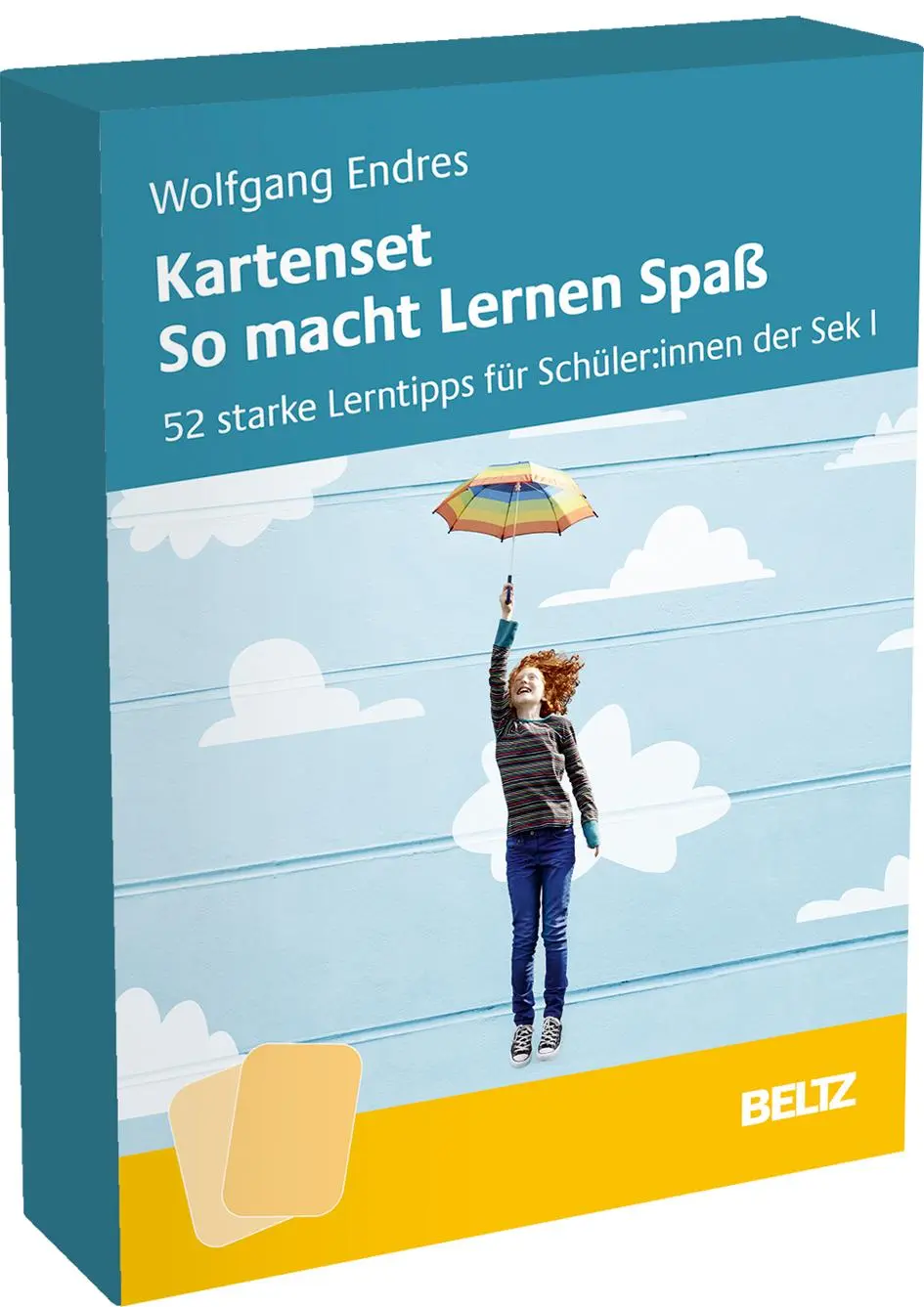 Cover: 4019172200480 | Kartenset So macht Lernen Spaß | Wolfgang Endres | Box | 52 S. | 2022 Cover: 4019172200480 | Kartenset So macht Lernen Spaß | Wolfgang Endres | Box | 52 S. | 2022