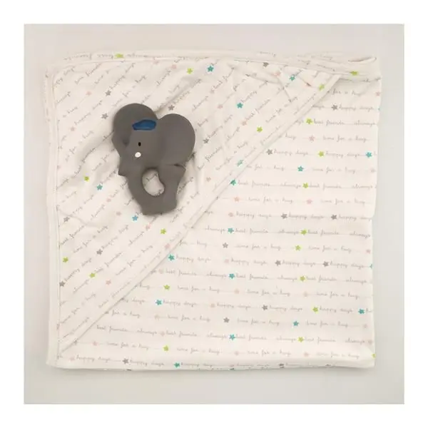 Bild: 4792247010480 | Tikri Geschenkset Alvin mit Tuch &amp; Beissring | 8578739 | 2024 | TIKIRI