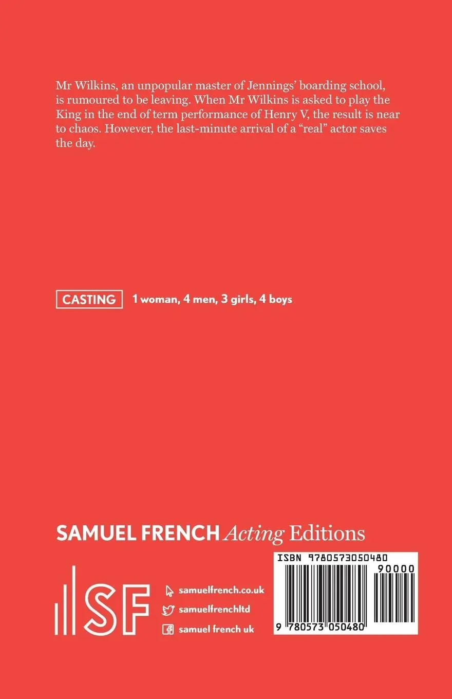 Rückseite: 9780573050480 | Jennings Abounding! | Anthony Buckeridge (u. a.) | Taschenbuch | 2013