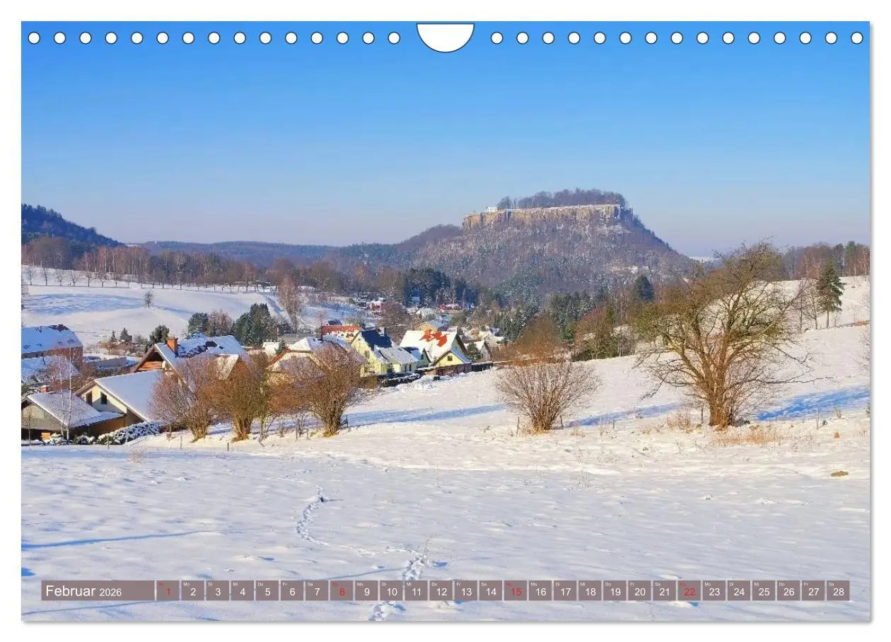 Bild: 9783457780480 | Die Schönheit der Sächsischen Schweiz (Wandkalender 2026 DIN A4...