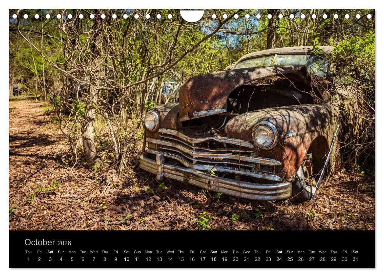 Bild: 9783516560480 | Classic Automotive Rust (Wall Calendar 2026 DIN A4 landscape),...