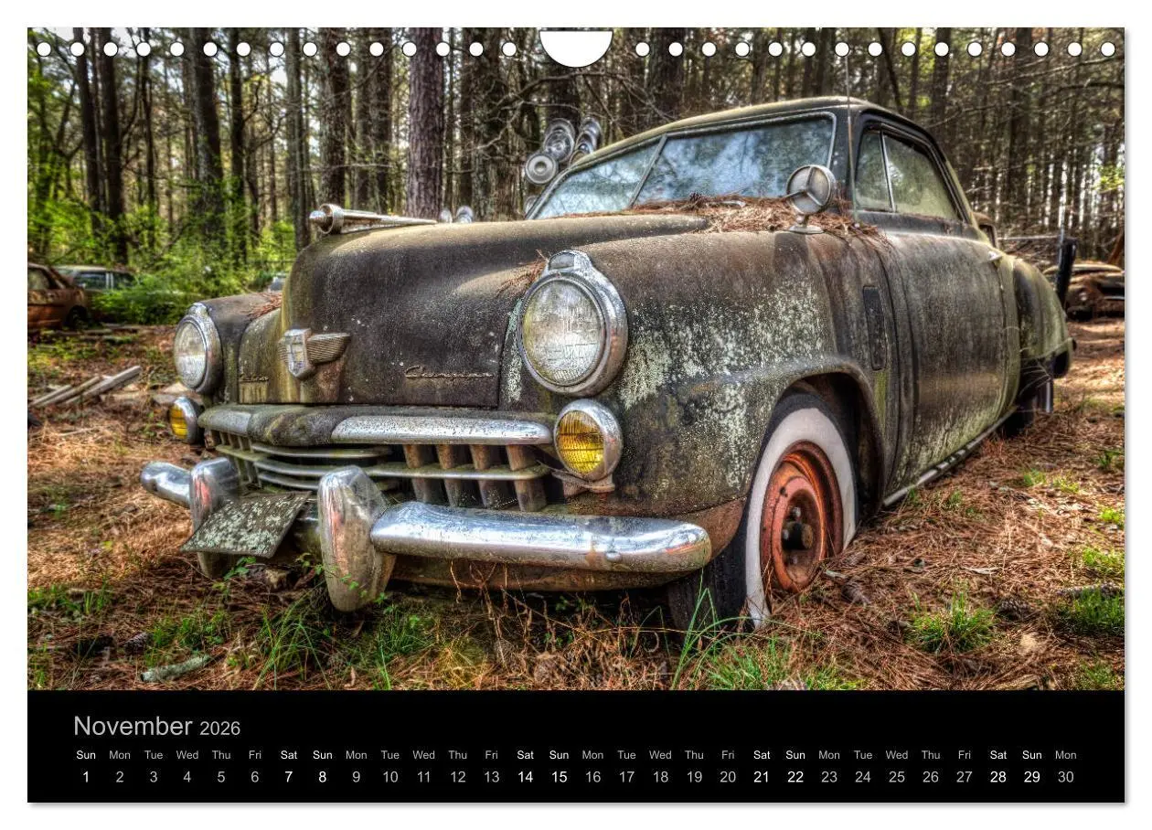 Bild: 9783516560480 | Classic Automotive Rust (Wall Calendar 2026 DIN A4 landscape),...