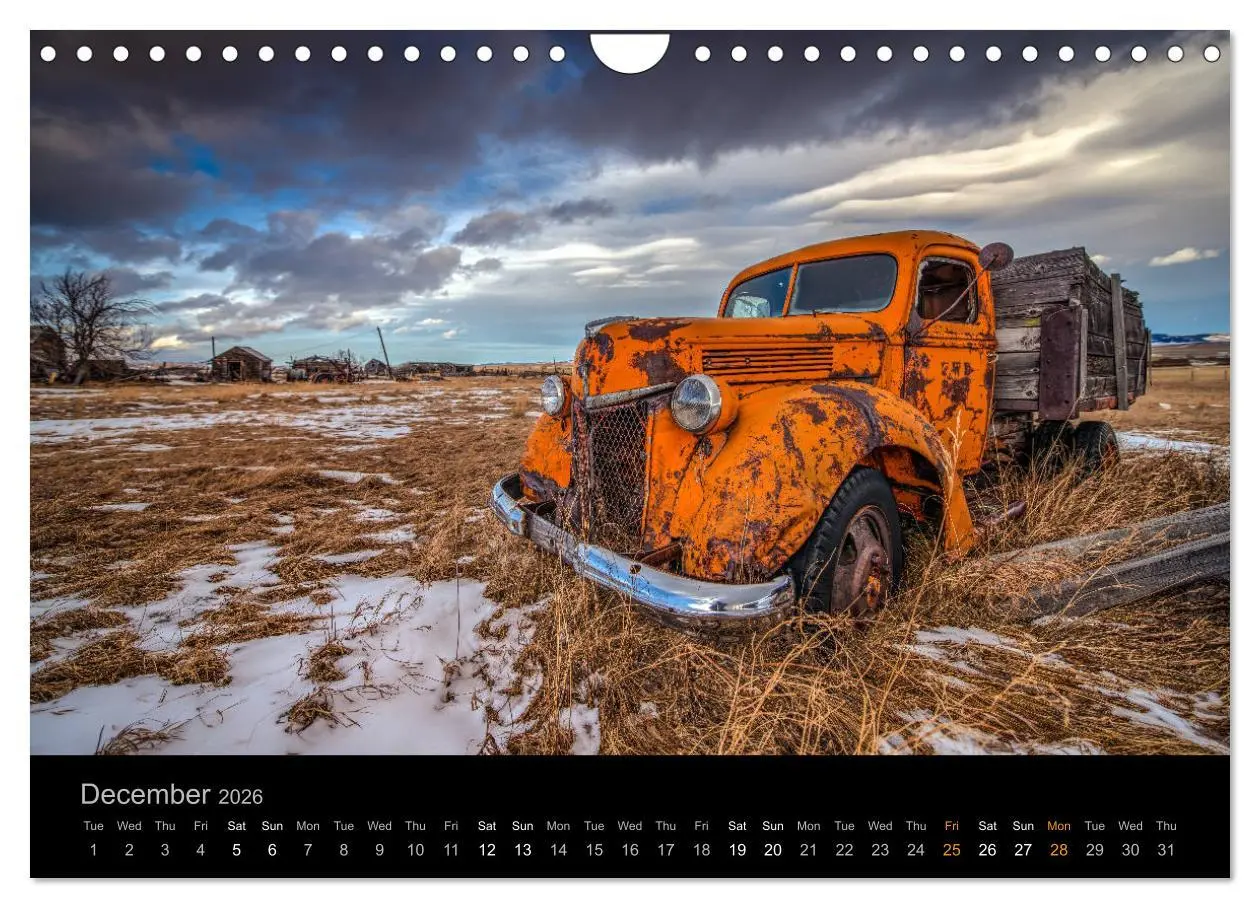 Bild: 9783516560480 | Classic Automotive Rust (Wall Calendar 2026 DIN A4 landscape),...