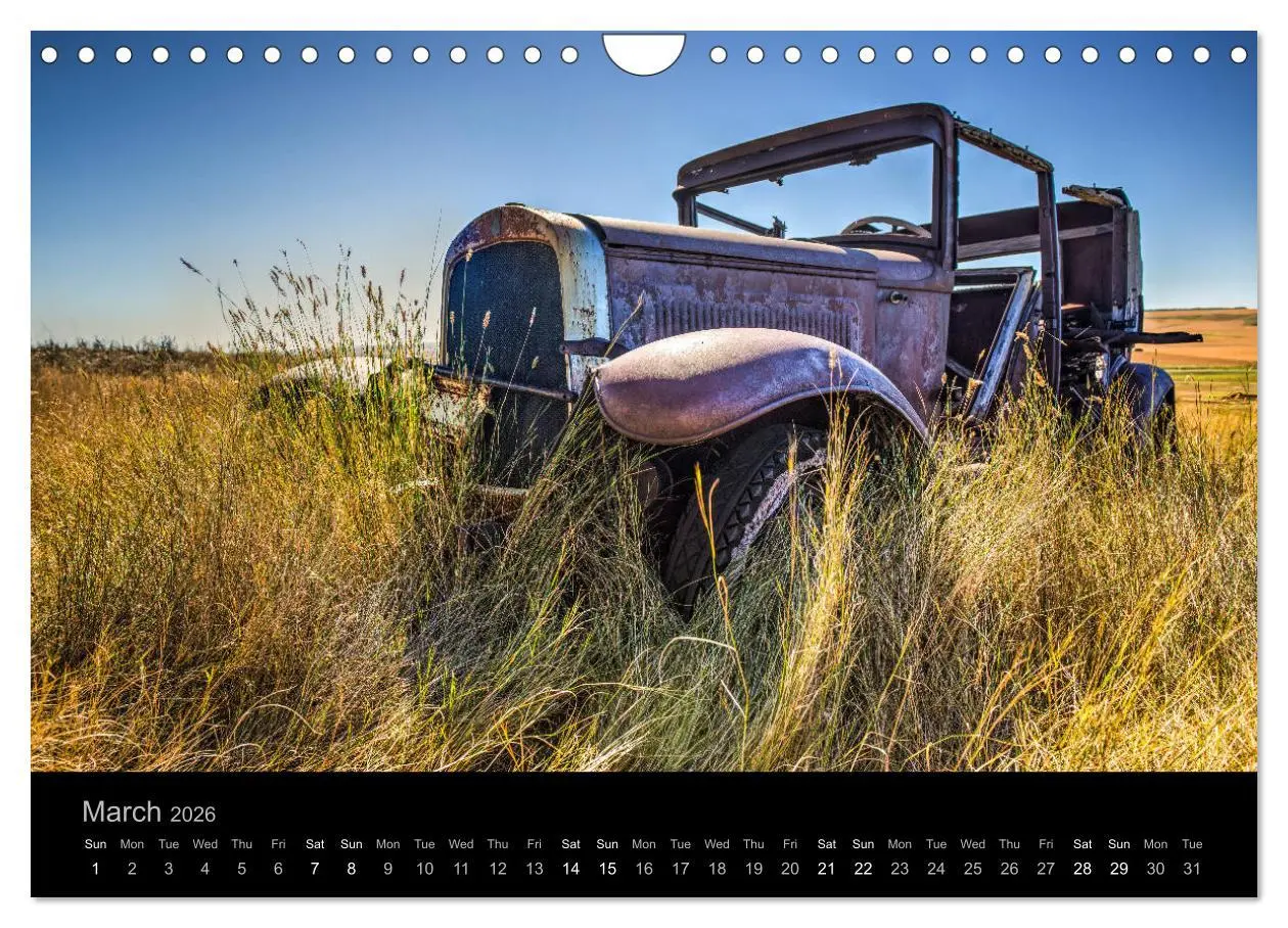 Bild: 9783516560480 | Classic Automotive Rust (Wall Calendar 2026 DIN A4 landscape),...