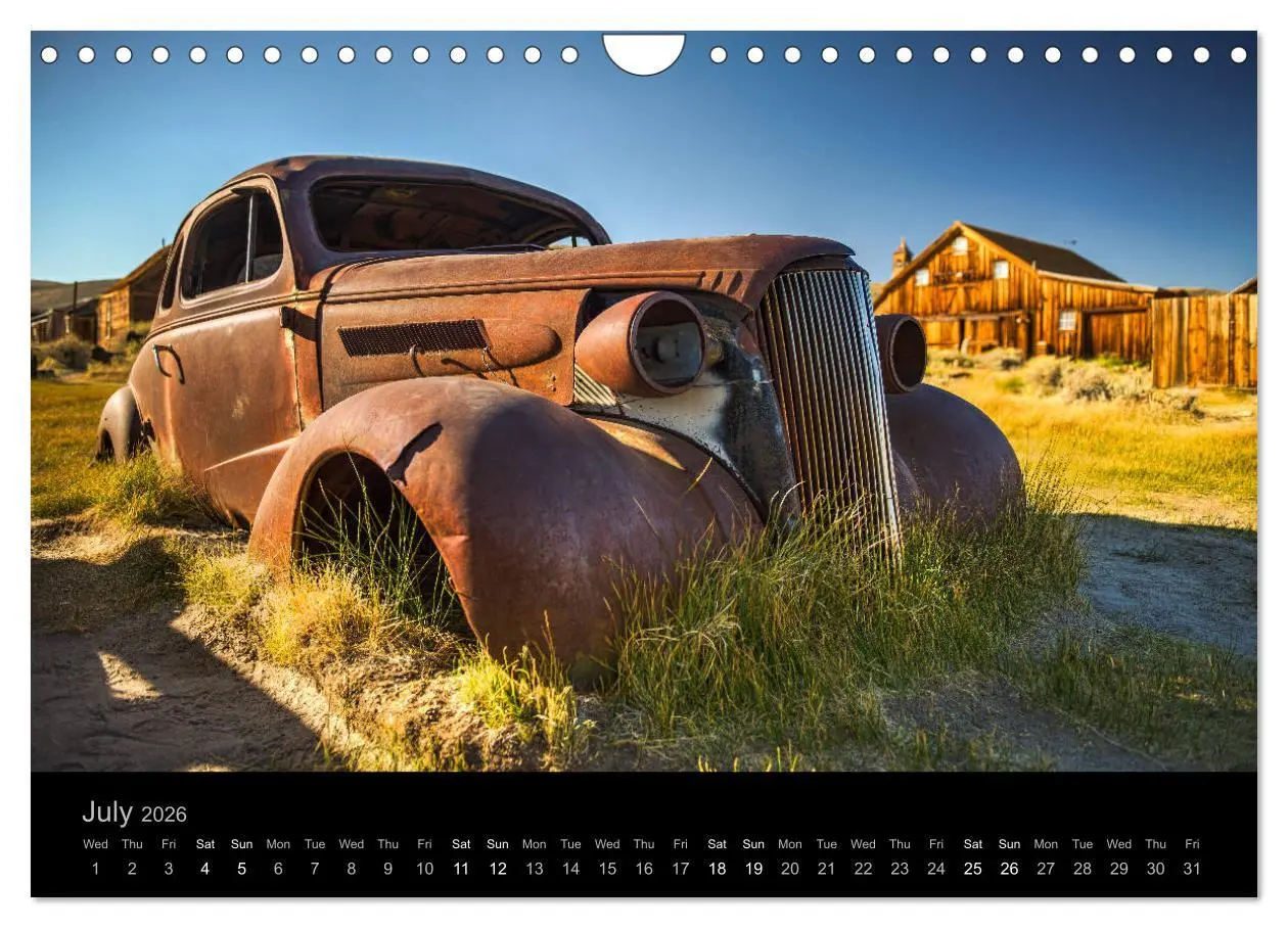 Bild: 9783516560480 | Classic Automotive Rust (Wall Calendar 2026 DIN A4 landscape),...
