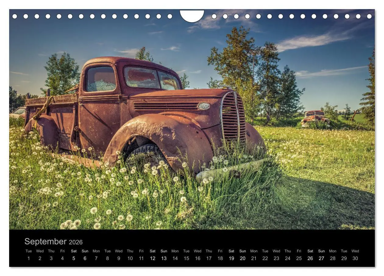 Bild: 9783516560480 | Classic Automotive Rust (Wall Calendar 2026 DIN A4 landscape),...