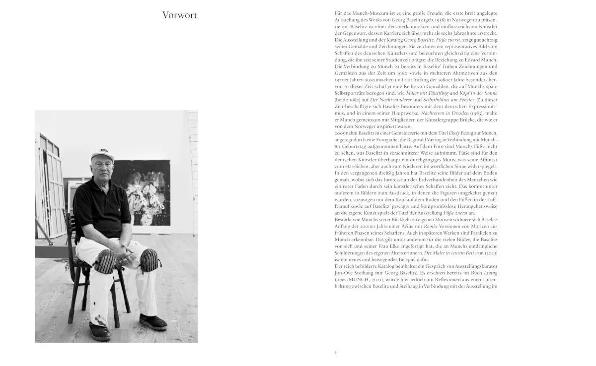 Bild: 9788284620480 | Georg Baselitz. Füße zuerst | Heidi Bale Amundsen (u. a.) | Buch