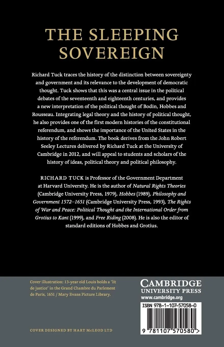 Rückseite: 9781107570580 | The Sleeping Sovereign | Richard Tuck | Taschenbuch | Englisch | 2017