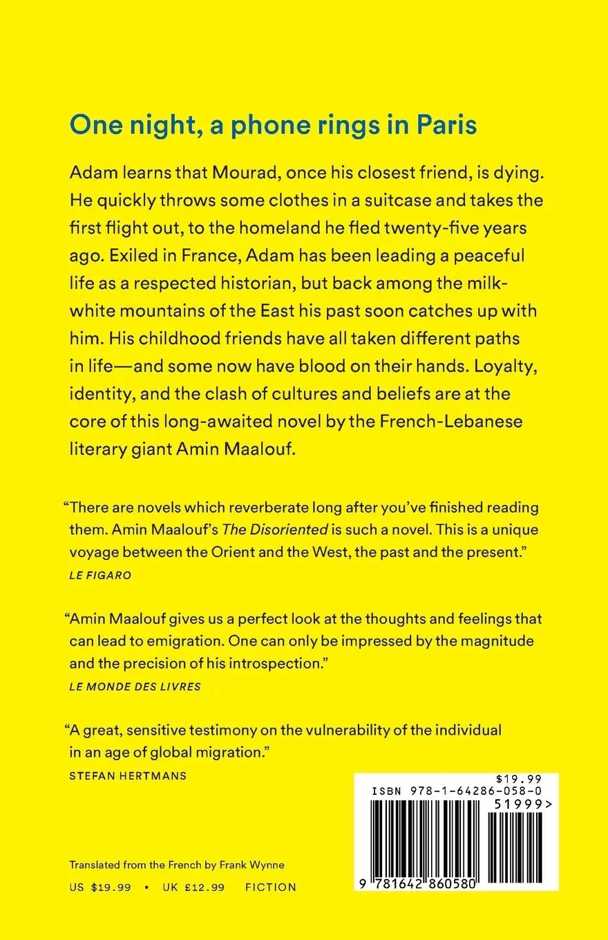 Rückseite: 9781642860580 | The Disoriented | Amin Maalouf | Taschenbuch | Kartoniert / Broschiert