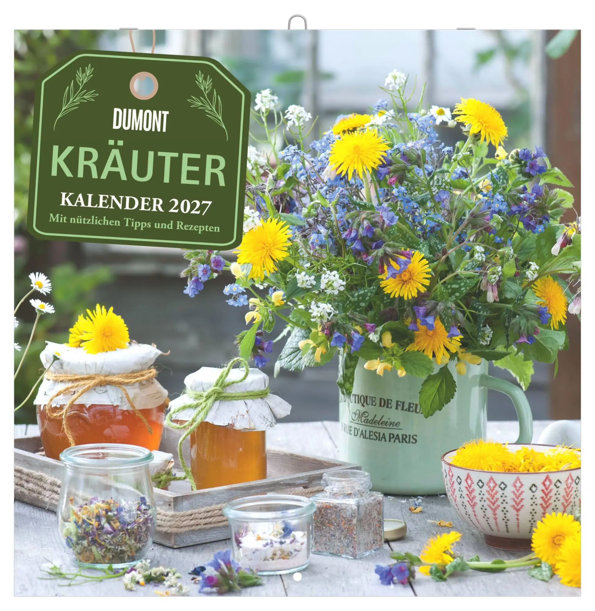 Cover: 4069095010680 | DuMonts Kräuter Kalender 2027 | Neumann Verlage GmbH &amp; Co KG | 14 S.