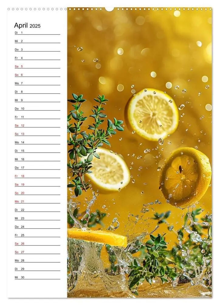 Bild: 9783457140680 | Kräuterfrische (hochwertiger Premium Wandkalender 2025 DIN A2...