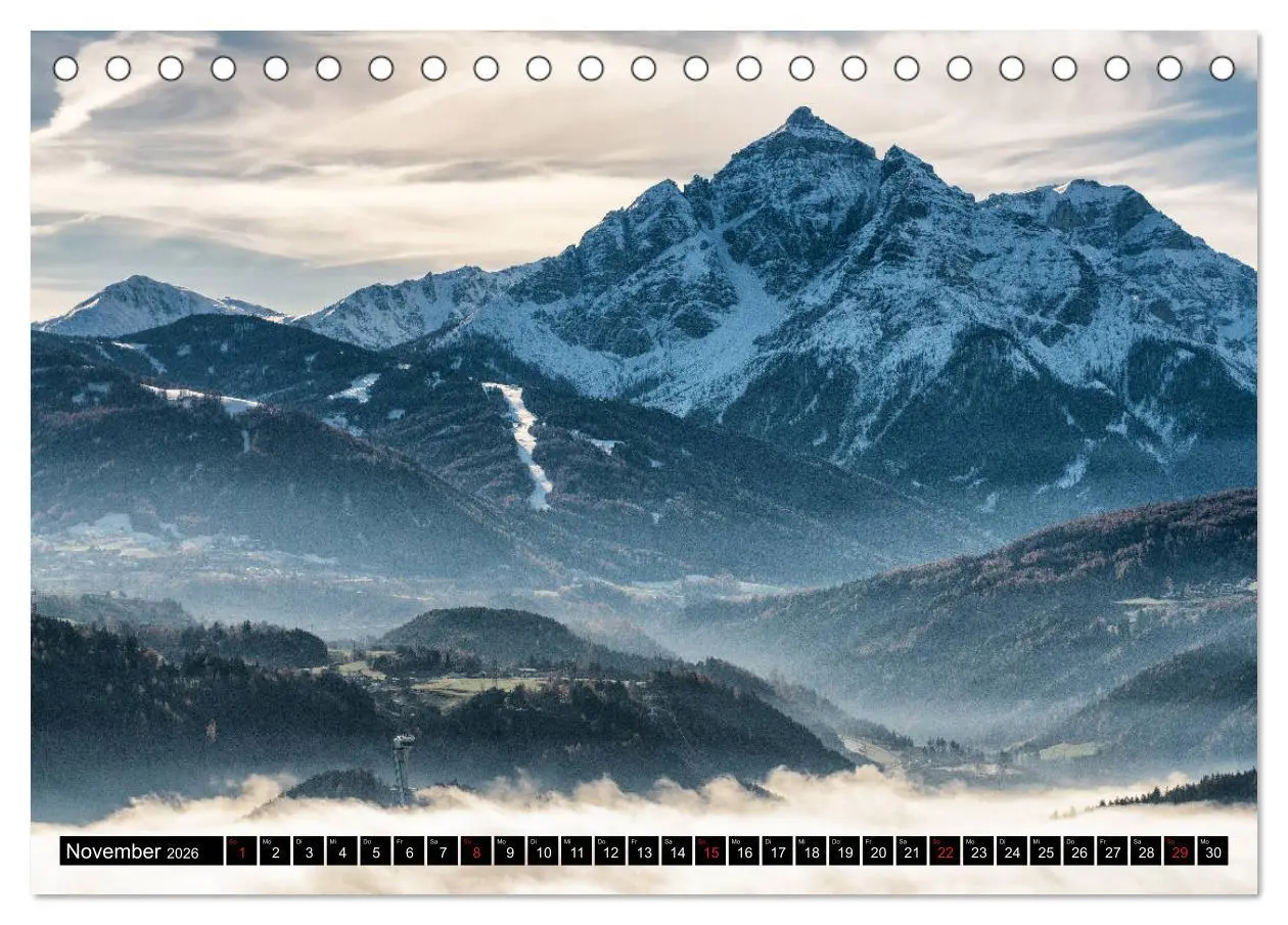 Bild: 9783457760680 | Innsbruck - Hauptstadt der Alpen (Tischkalender 2026 DIN A5 quer),...