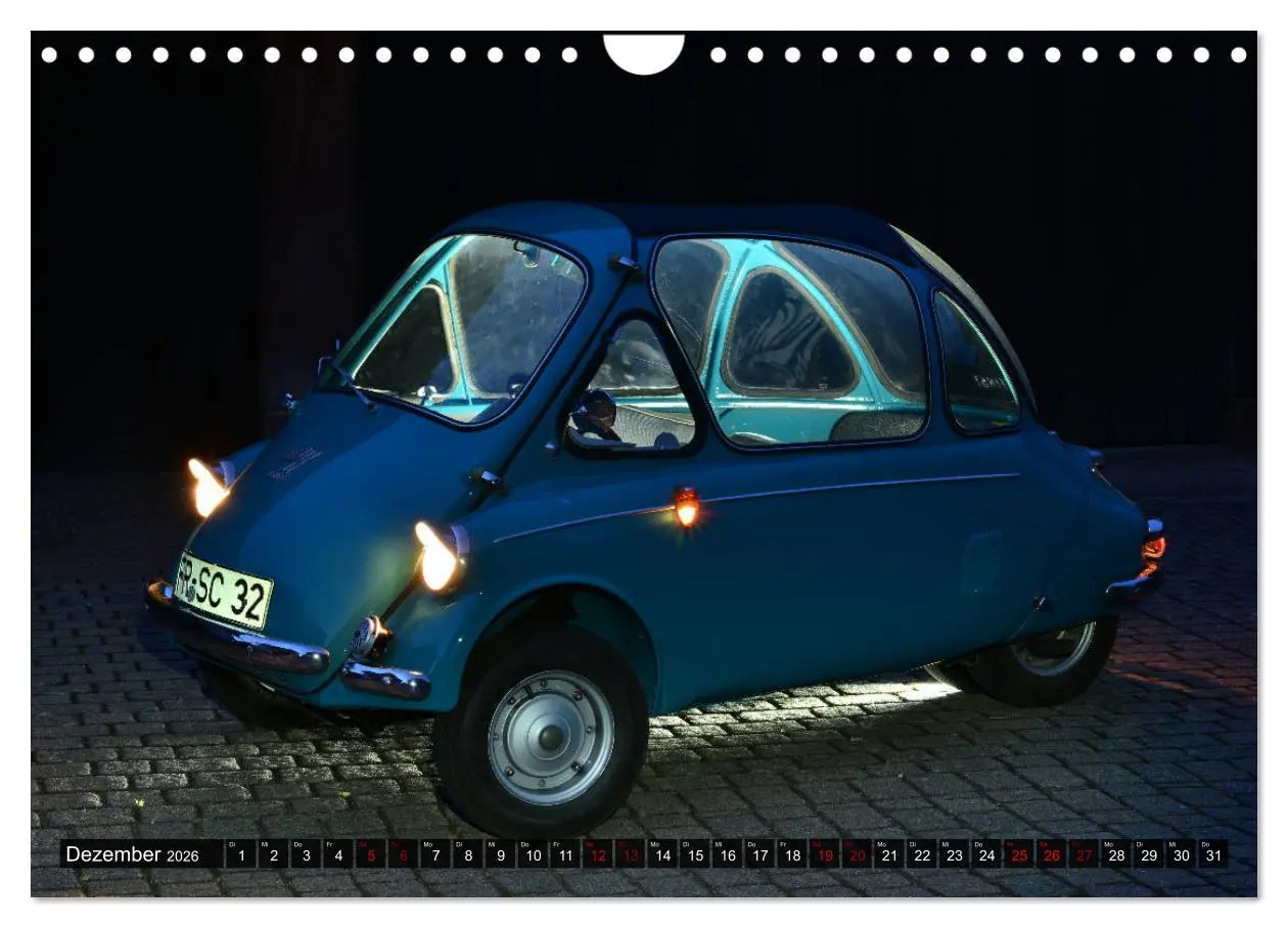 Bild: 9783457900680 | Historische Kleinwagen aus Deutschland (Wandkalender 2026 DIN A4...