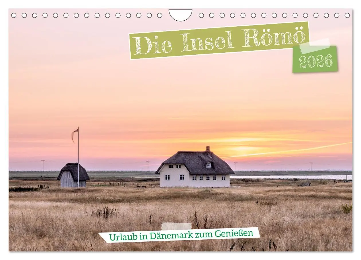 Cover: 9783516160680 | Die Insel Römö (Wandkalender 2026 DIN A4 quer), CALVENDO...