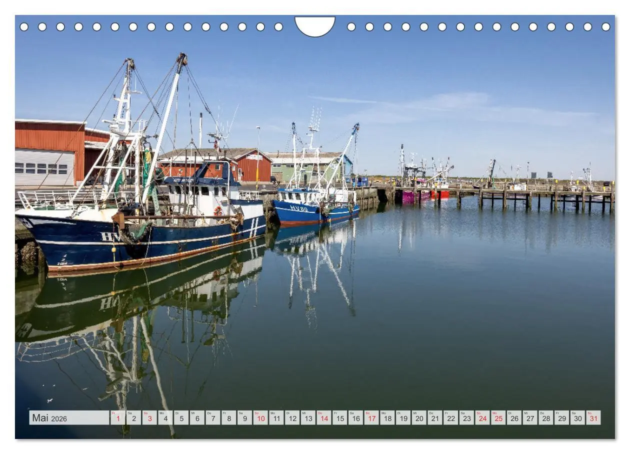 Bild: 9783516160680 | Die Insel Römö (Wandkalender 2026 DIN A4 quer), CALVENDO...