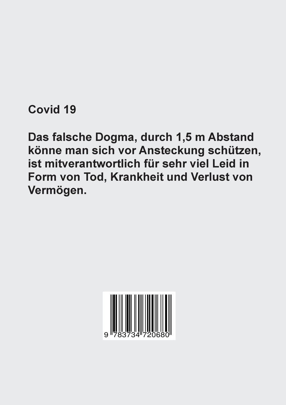 Rückseite: 9783734720680 | Covid 19 Fehler und Versäumnisse | Albert Tigges | Taschenbuch | 76 S.