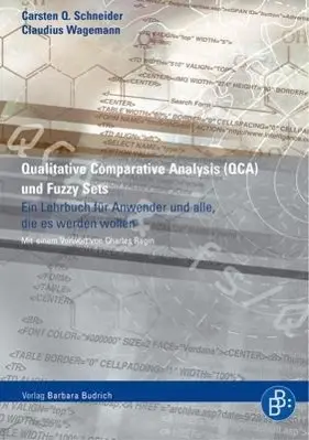 Cover: 9783866490680 | Qualitative Comparative Analysis (QCA) und Fuzzy Sets | Schneider