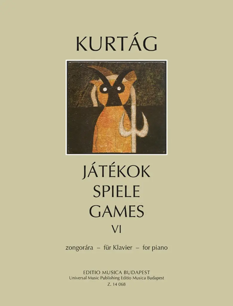 Cover: 9790080140680 | Jatekok - Games - Spiele 6 | György Kurtág | Buch | 1997
