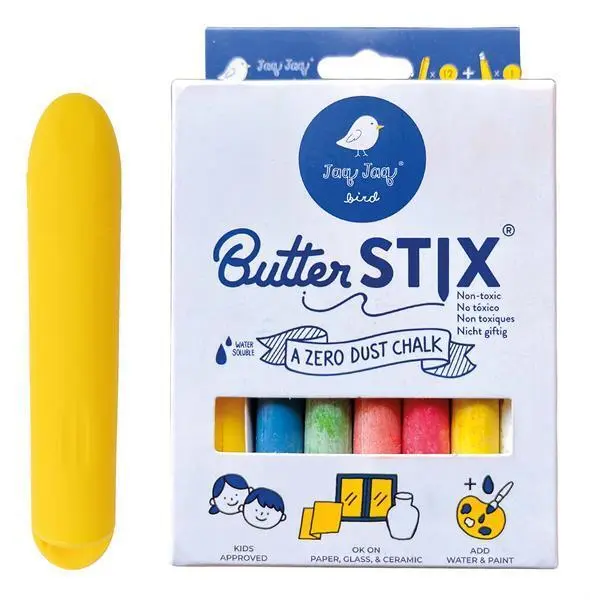 Cover: 650726210780 | Kreide Butterstix bunt 12 Stk mit Halter | 1101078 | 2021