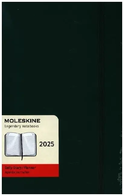 Cover: 8056999270780 | Moleskine 12 Monate Tageskalender 2025, Large/A5 | Buch | 400 S.